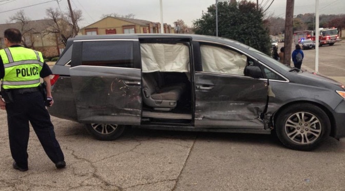 No Fatalities Case Study: Minivan vs. Pickup Crash