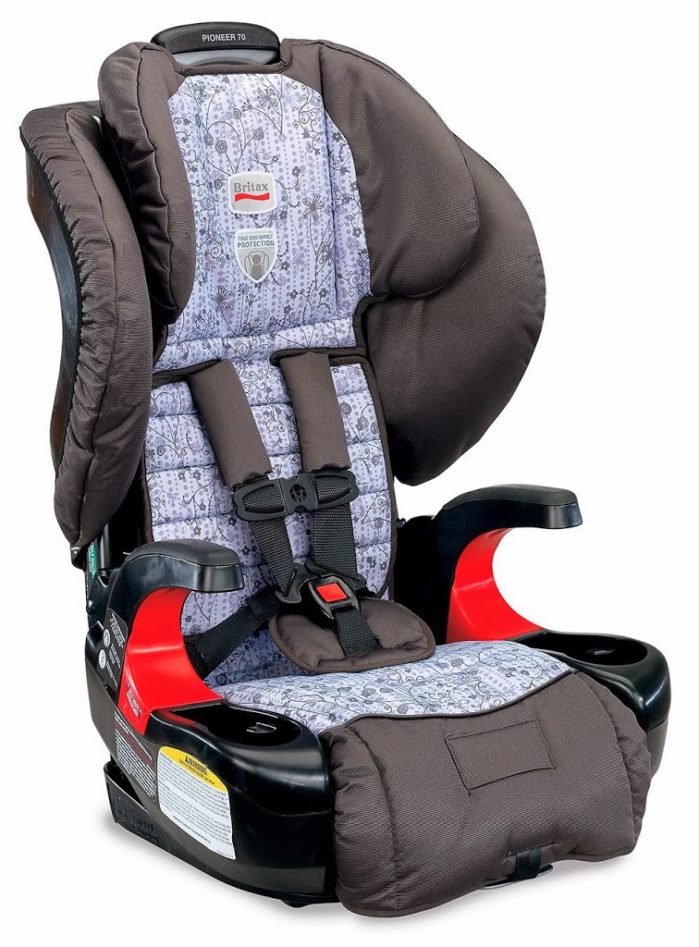 Britax Pioneer G1.1 Booster Car Seat With Harness in Confetti New! 