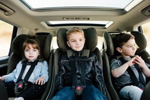 best convertible car seat for 3 across