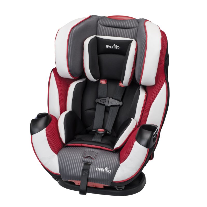 evenflo symphony rear facing limits