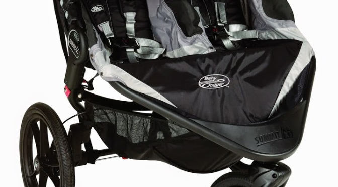 baby jogger summit x3 double jogging stroller