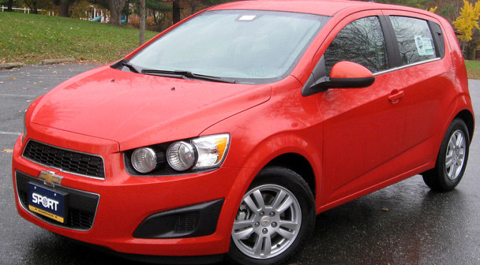 chevy aveo 2008 red
