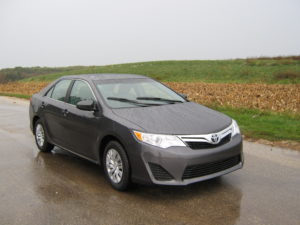 The Camry is one of the safest family cars you can buy today--it has good scores in every single area tested by the IIHS.