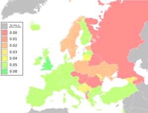 US drinking limits are higher than those almost anywhere else in Europe. Why is that? (Credit: Wikipedia)