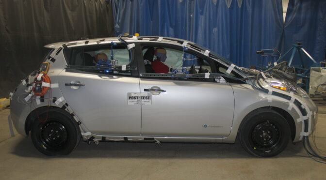 Small Car Safety: A Nissan Leaf is as Safe as a Nissan Pathfinder, Per IIHS Death Rates